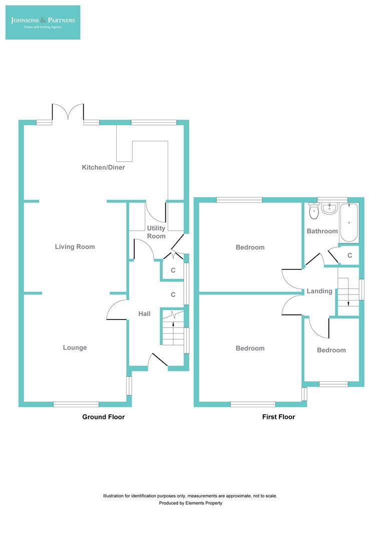 13, Woodsend Close, Nottingham floorplan