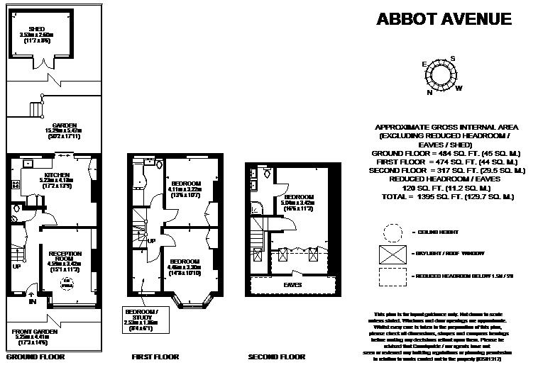 4 Bedrooms  to rent in Abbott Avenue, London SW20