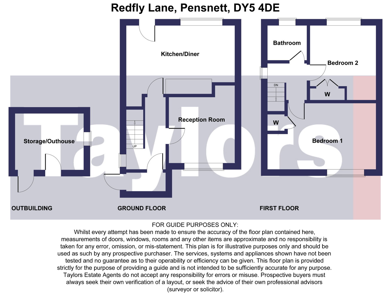 36, Redfly Lane, Brierley Hill floorplan