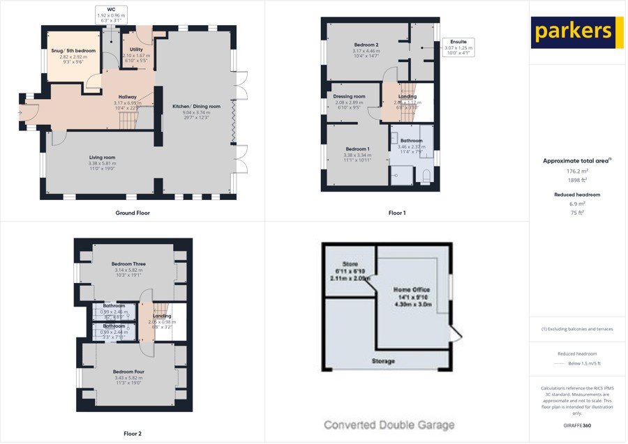 20, Cherry Tree Way, Oxfordshire floorplan