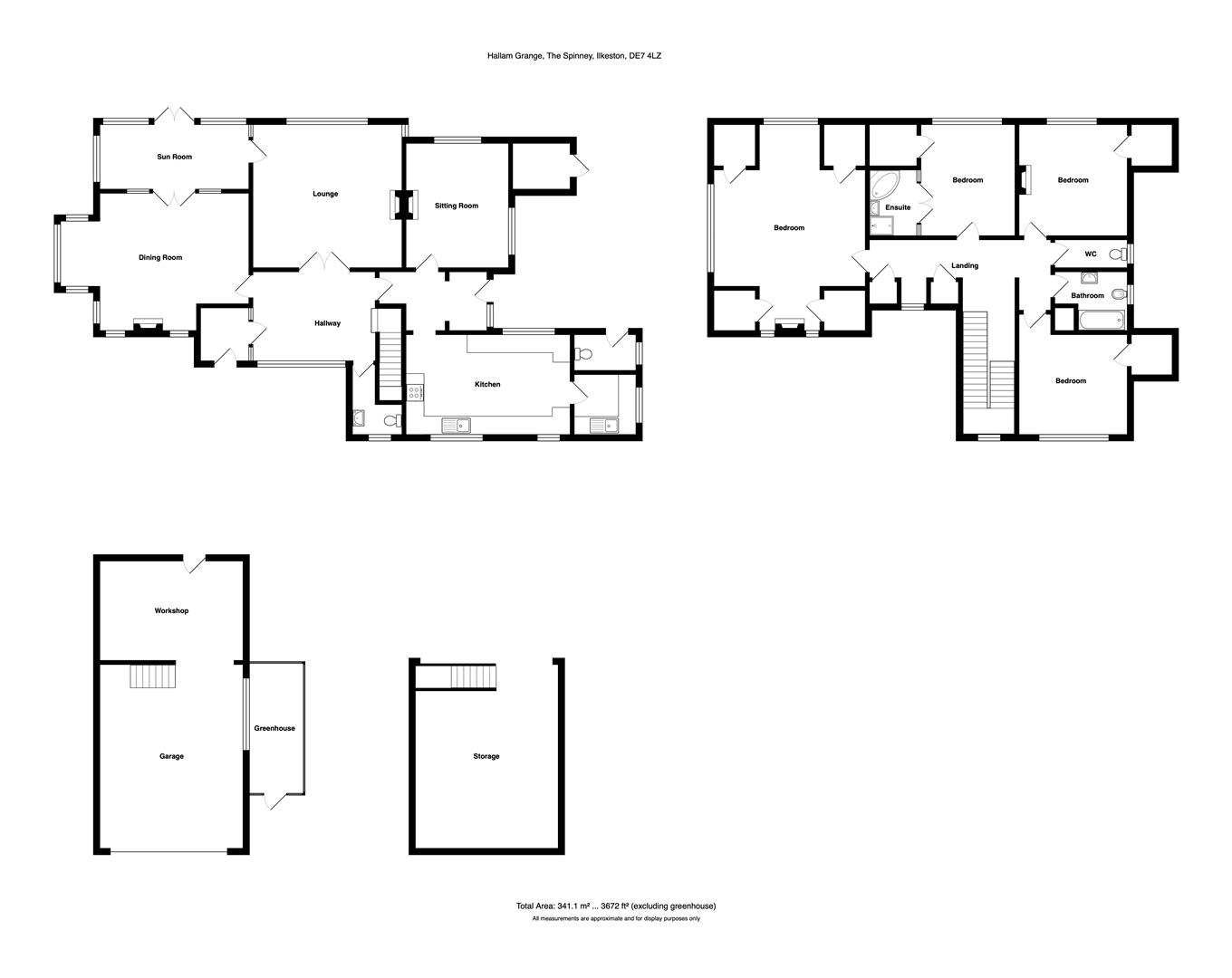 Hallam Grange, The Spinney, Ilkeston floorplan