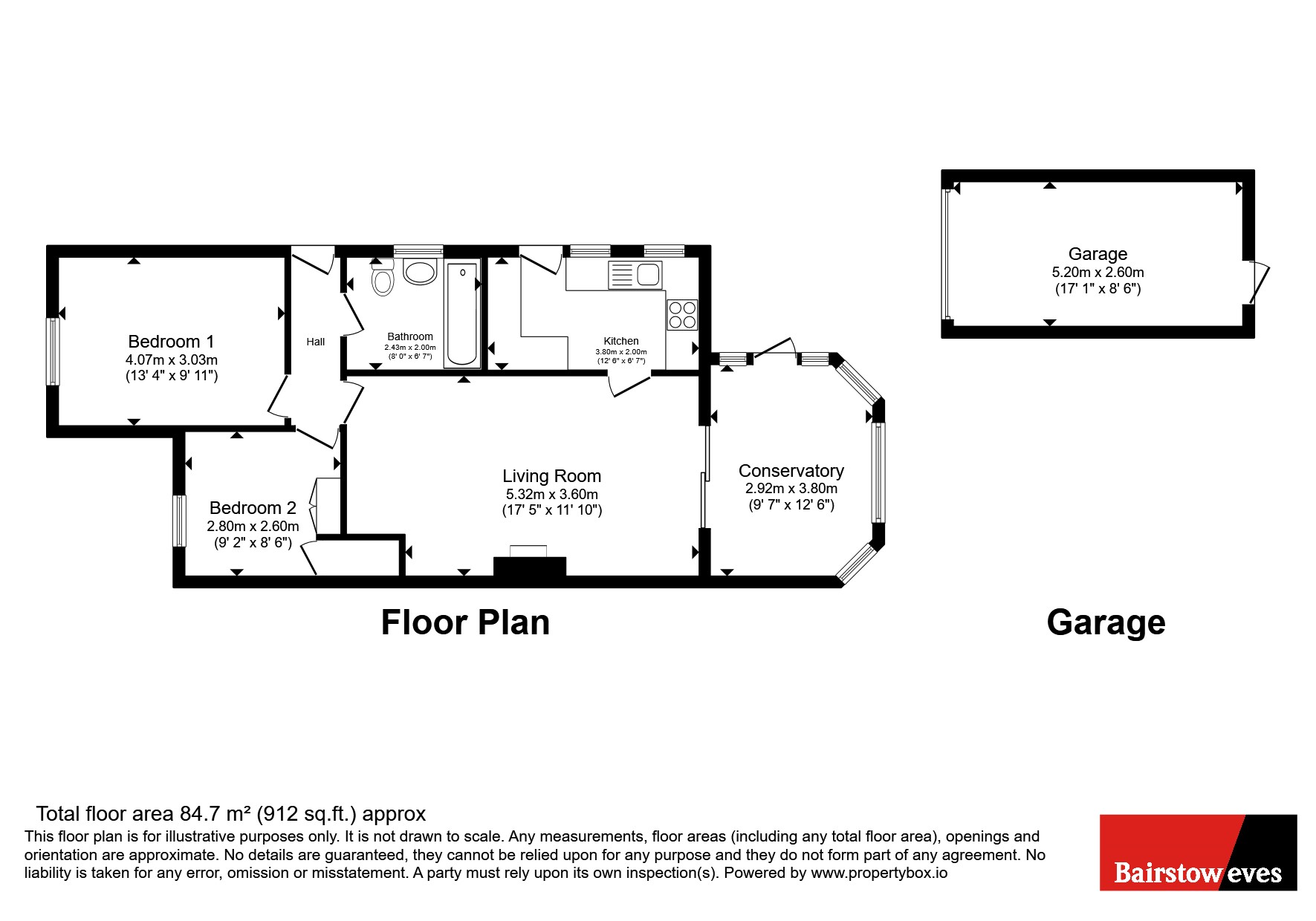 56, The Downs, Nottingham floorplan