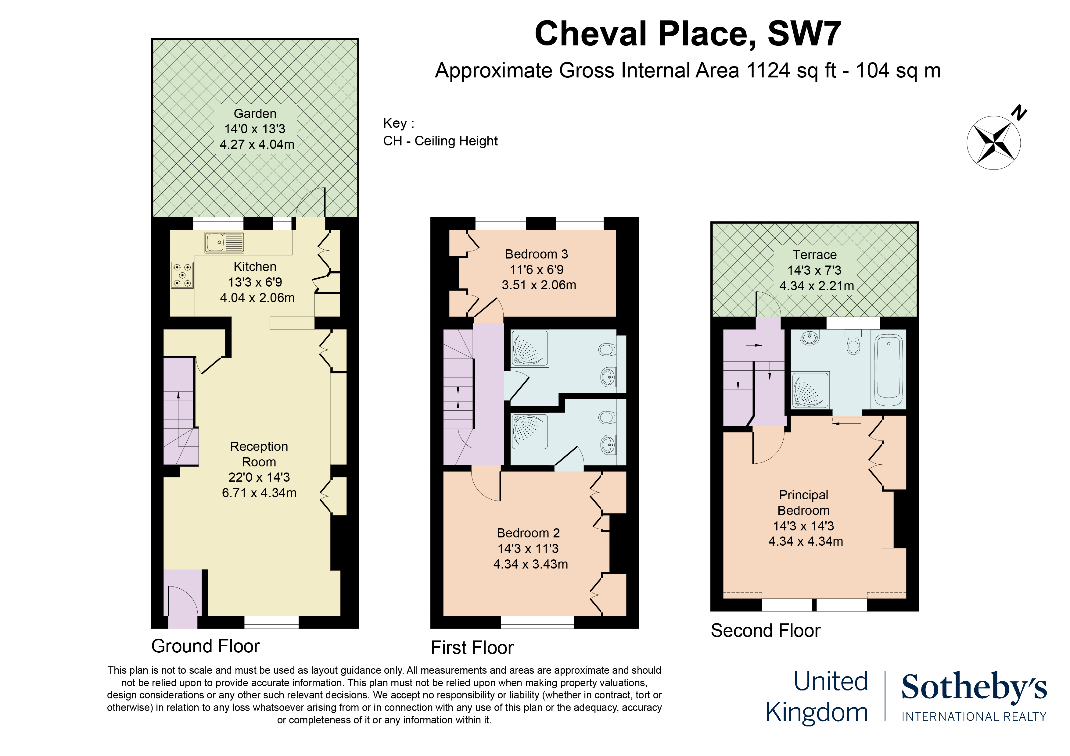 Cheval, Cheval Place, London floorplan