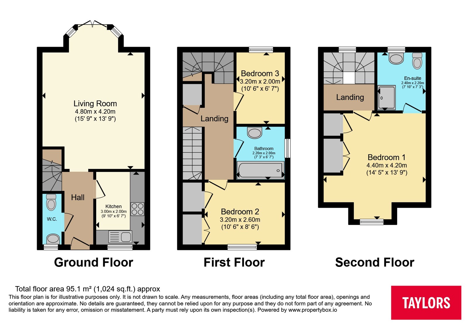 67, Foxholes Close, Buckinghamshire floorplan