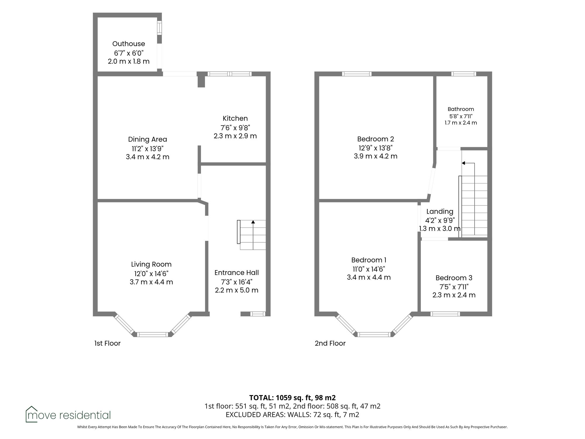 122 Ashbourne Road, Liverpool floorplan