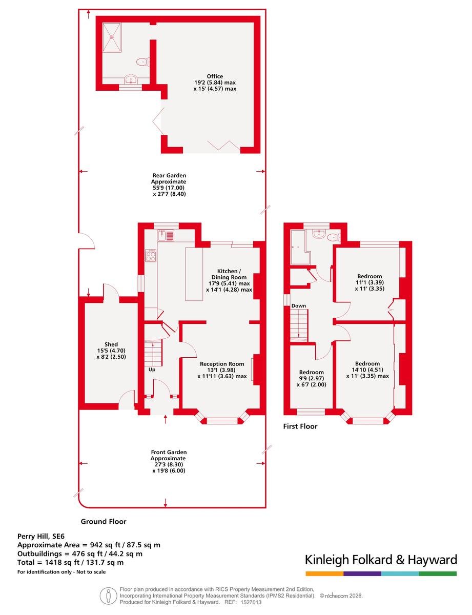 204, Perry Hill, London floorplan