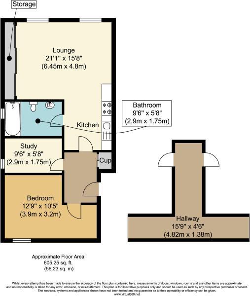 1 Bedrooms Flat for sale in Queens Road, Farnborough GU14