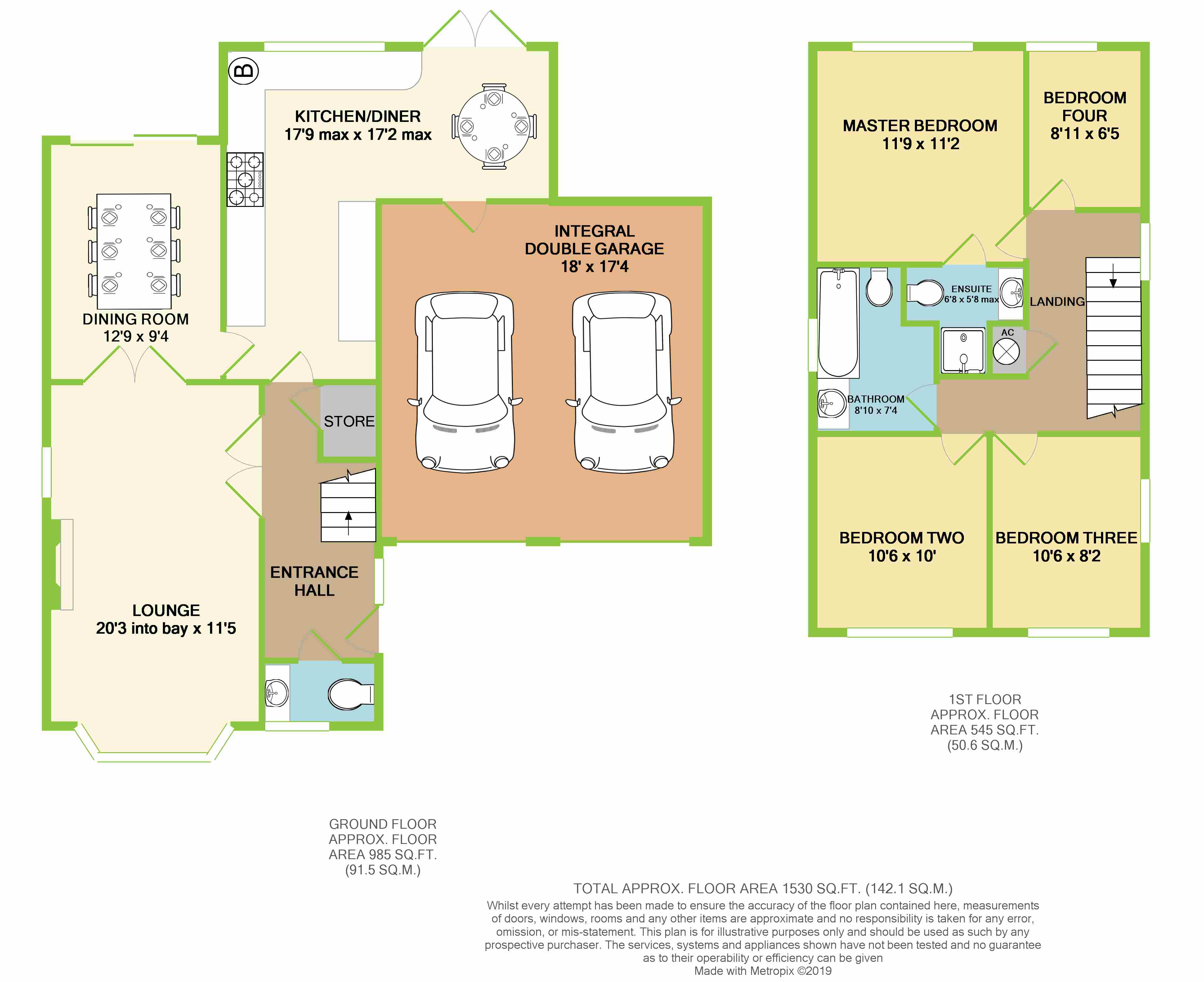 4 Bedrooms Detached house for sale in Parc Nant Celyn, Efail Isaf, Pontypridd CF38