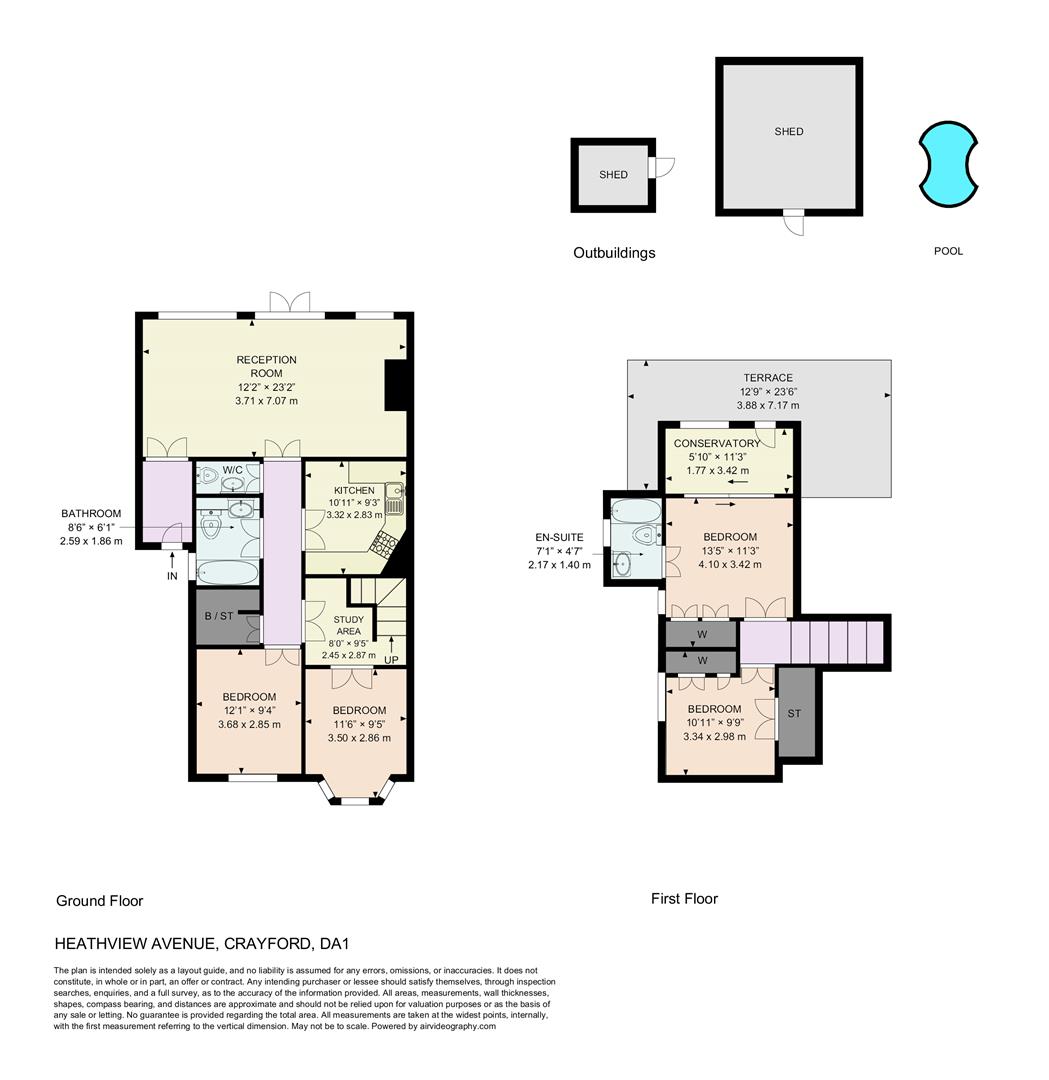 26, Heathview Avenue, Dartford floorplan