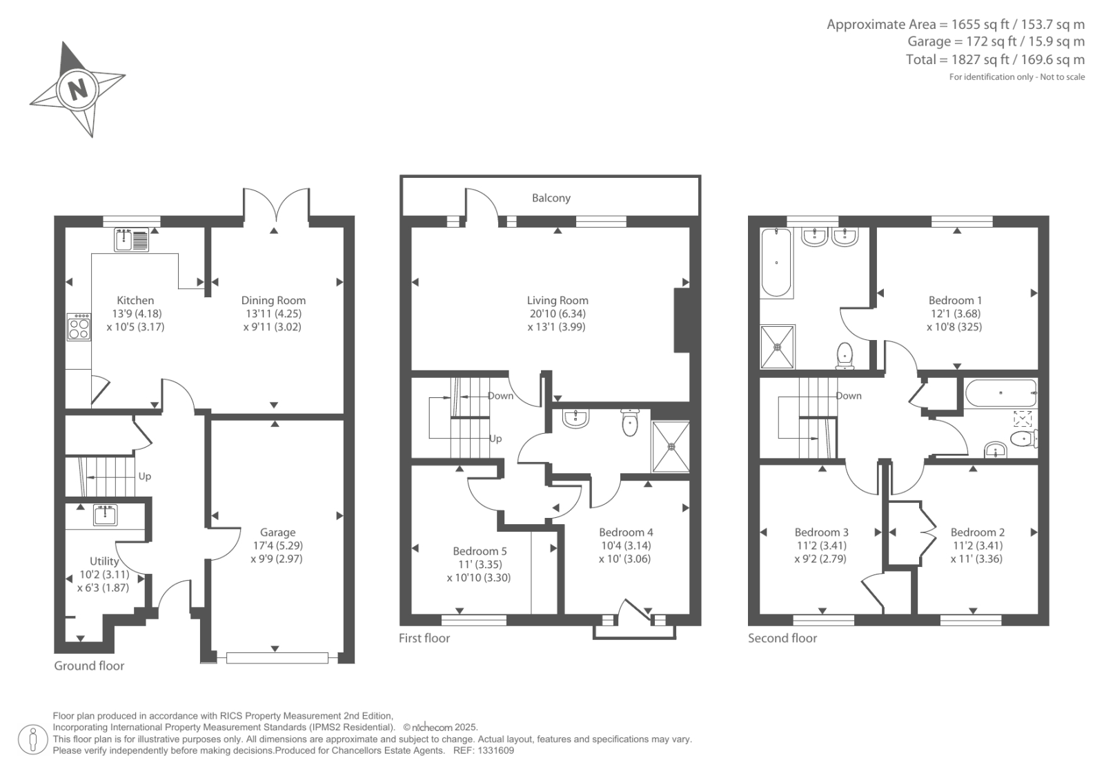 30 WOODFORD MILL, Witney, Witney floorplan