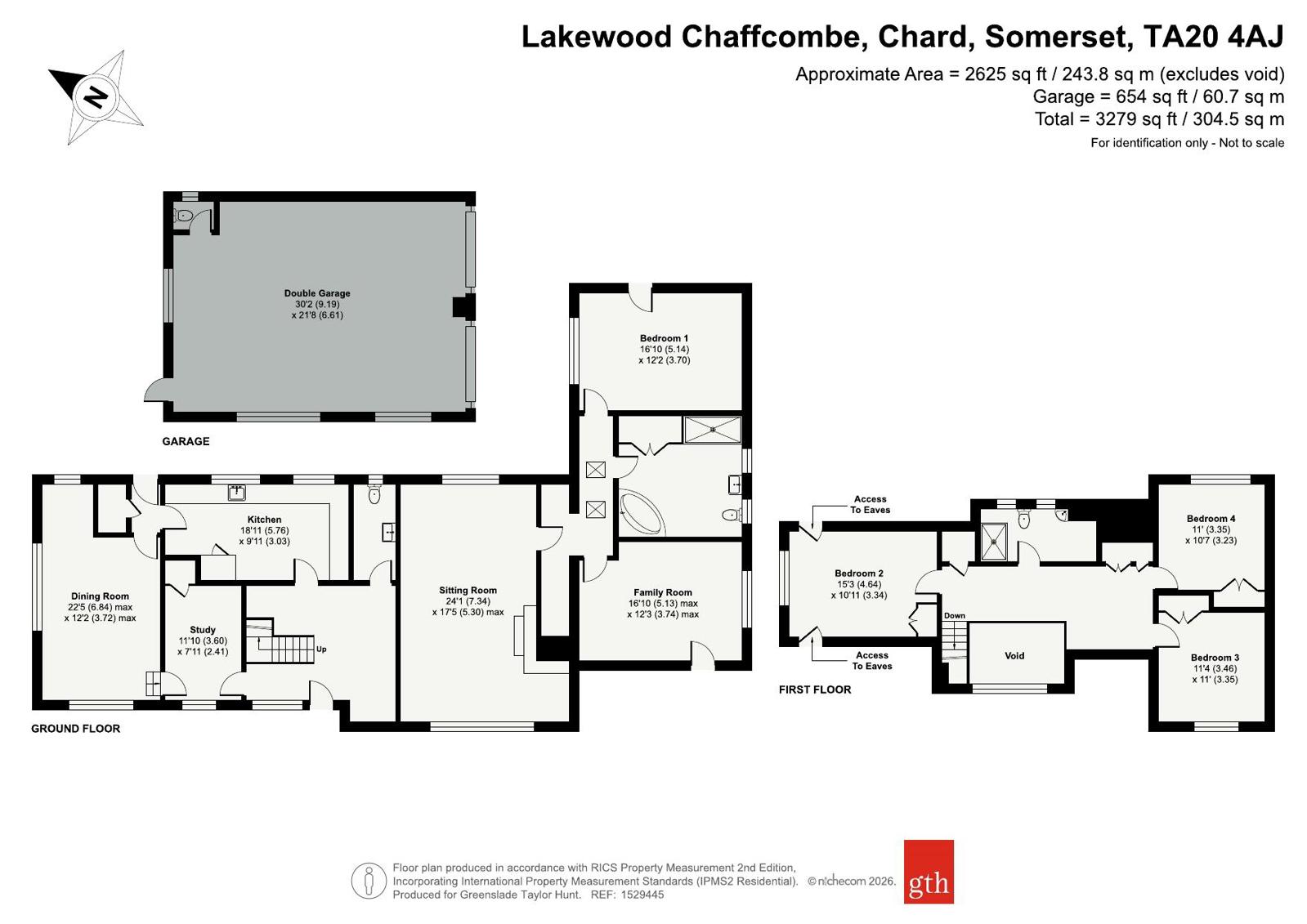 Chaffcombe, Somerset floorplan
