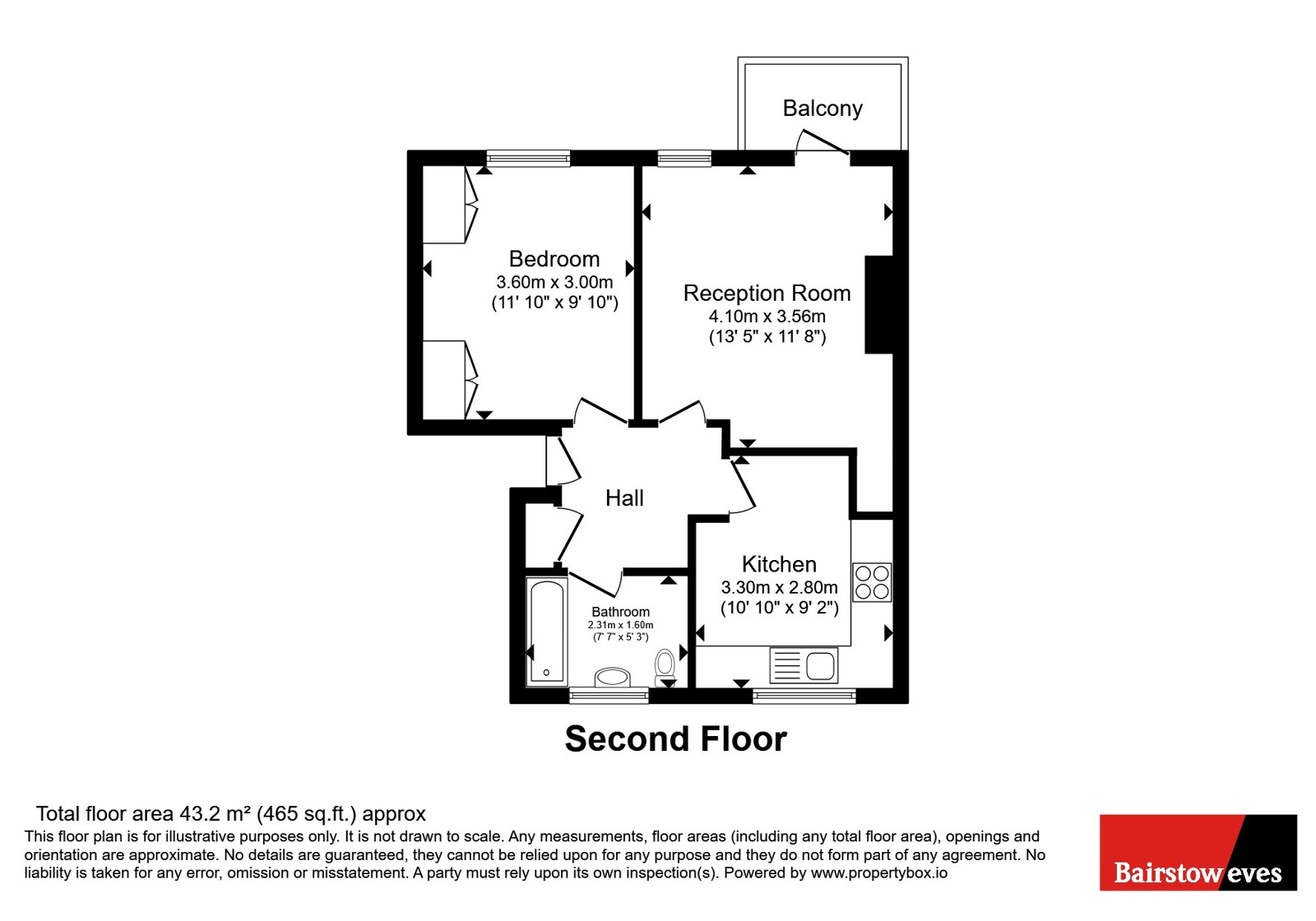 6 Langport House,, Leyburn Road, Essex floorplan