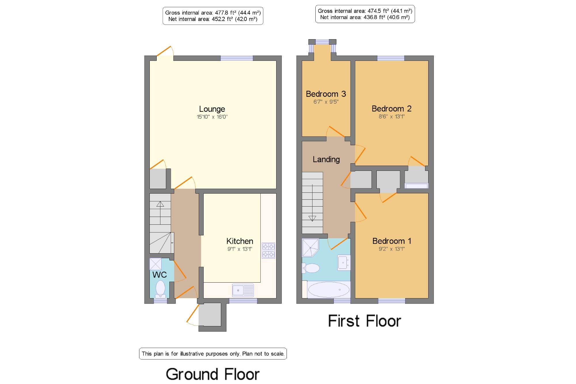 3 Bedrooms Terraced house to rent in Wavell Close, Springfield, Chelmsford CM1