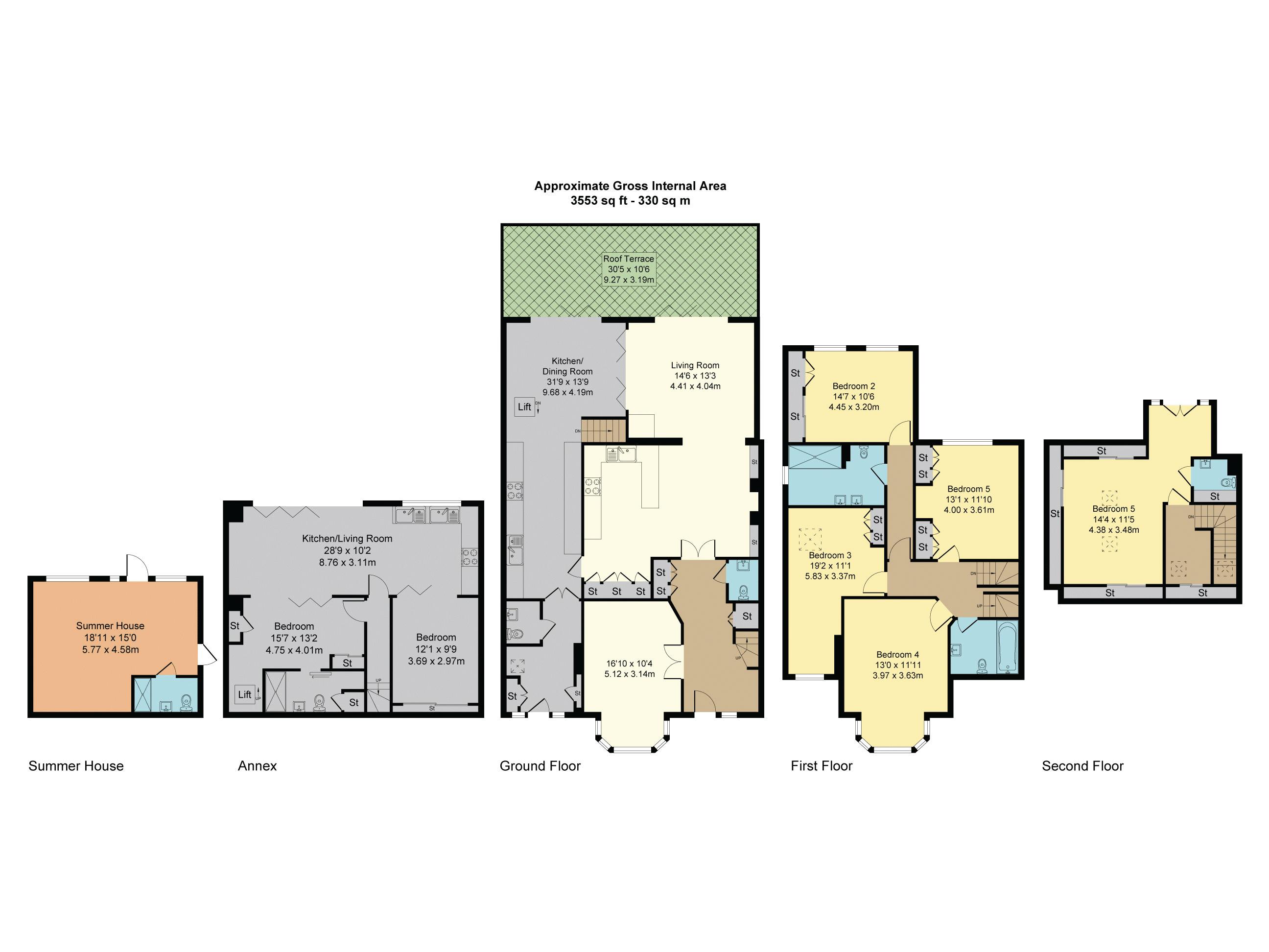 5 bed semidetached house for sale in Longland Drive, London N20 Zoopla