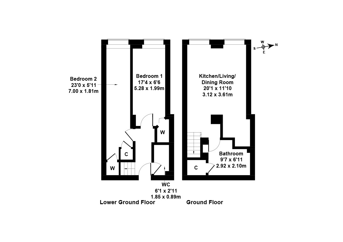 2 Bedrooms Flat for sale in Dean Bank Lane, Stockbridge, Edinburgh EH3