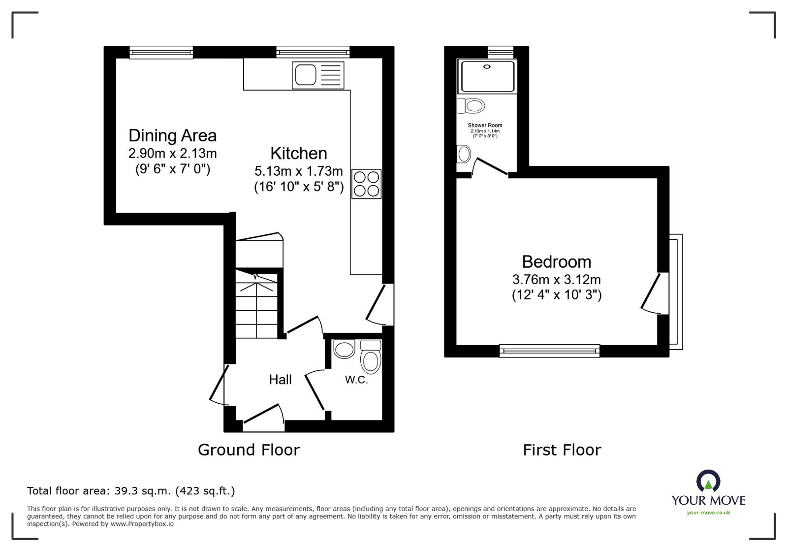 ROOM 1, 95, Heathfield Road, Manchester floorplan