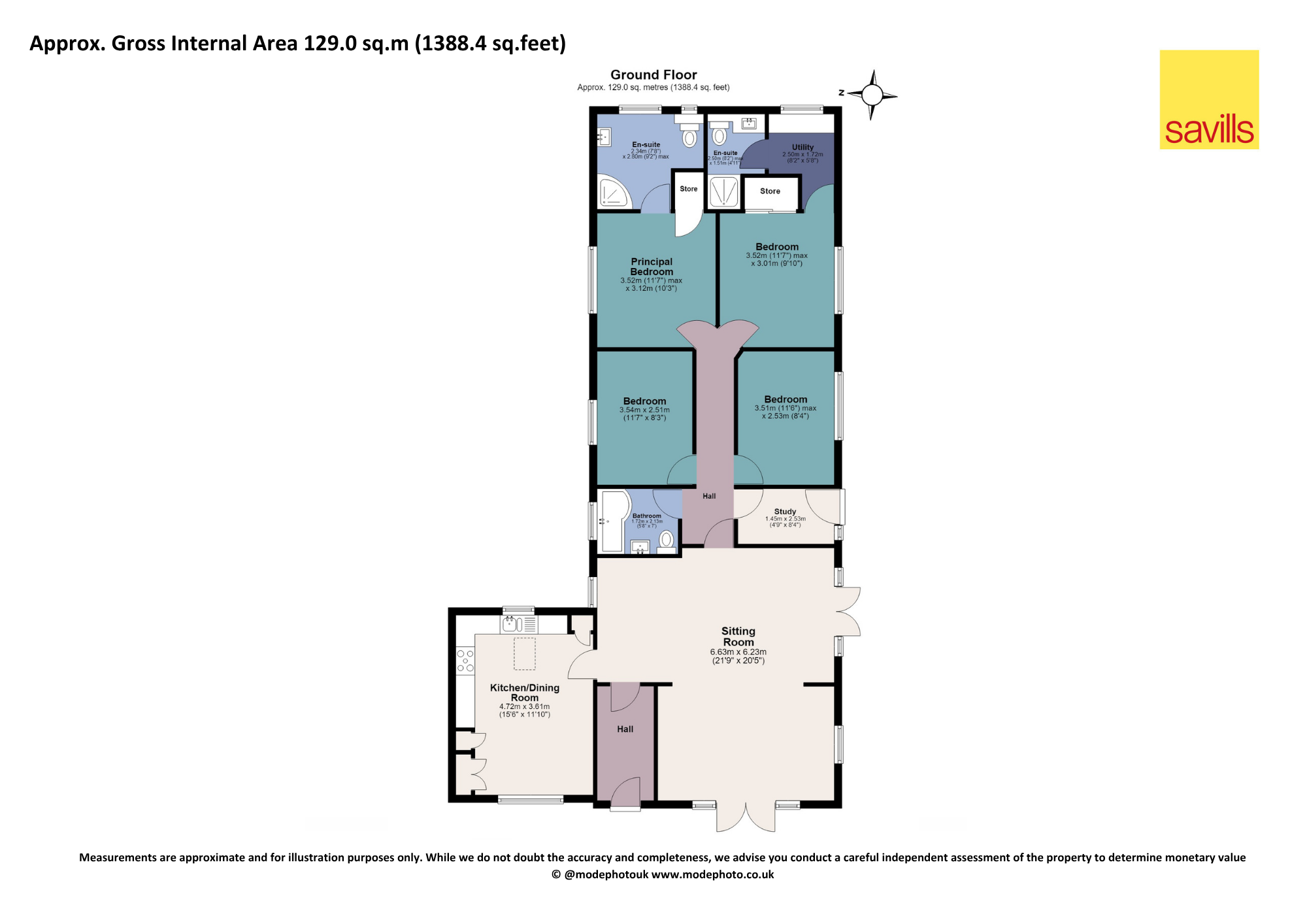Ferry Corner Cottage,, Ferry Lane, Woodbridge floorplan