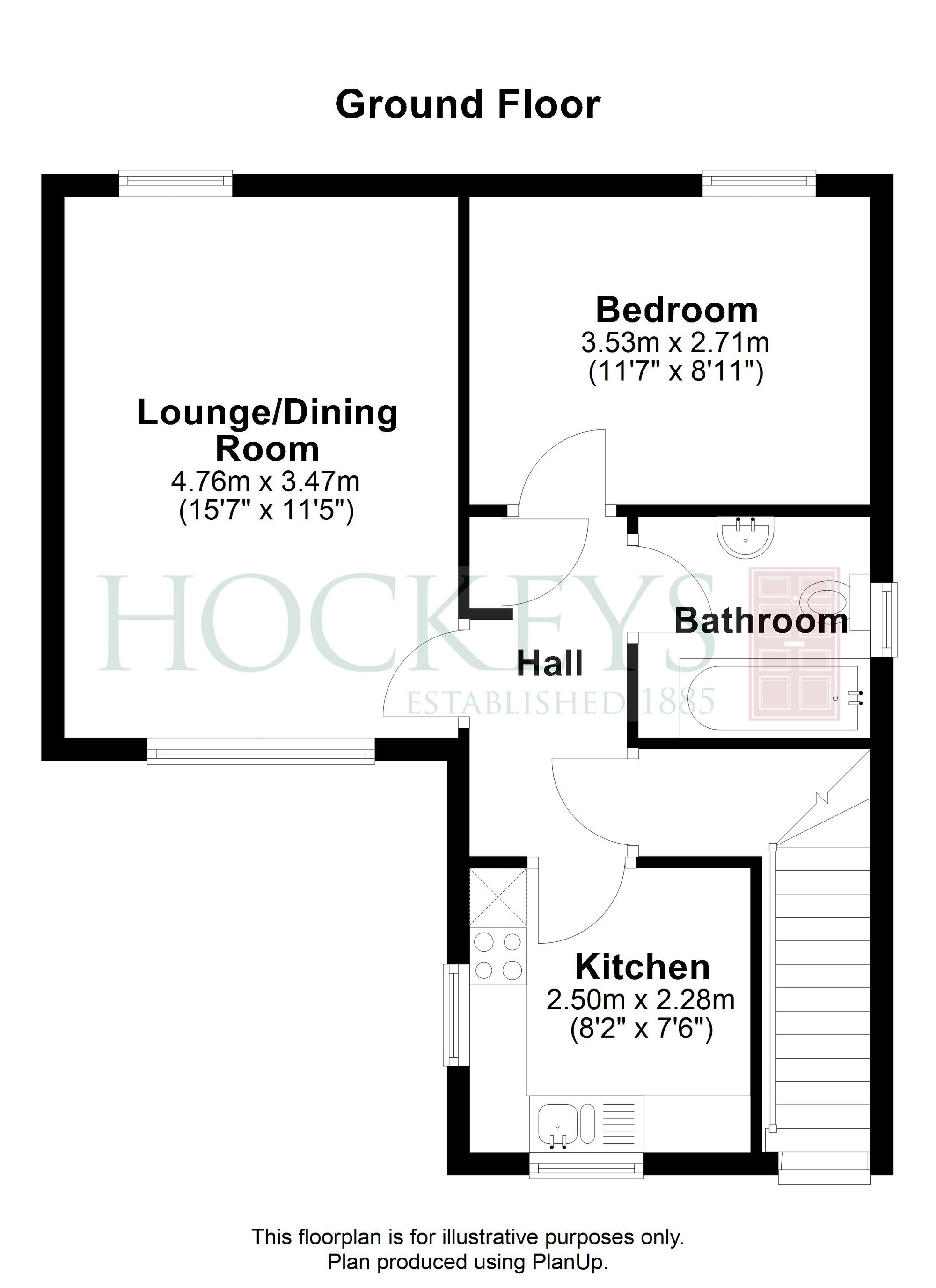 Flat 6, Fryers Court Boxworth End, Cambridge floorplan