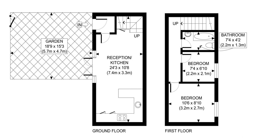 2 Coughtrey Mews Houses, Higham Mead, CHESHAM floorplan