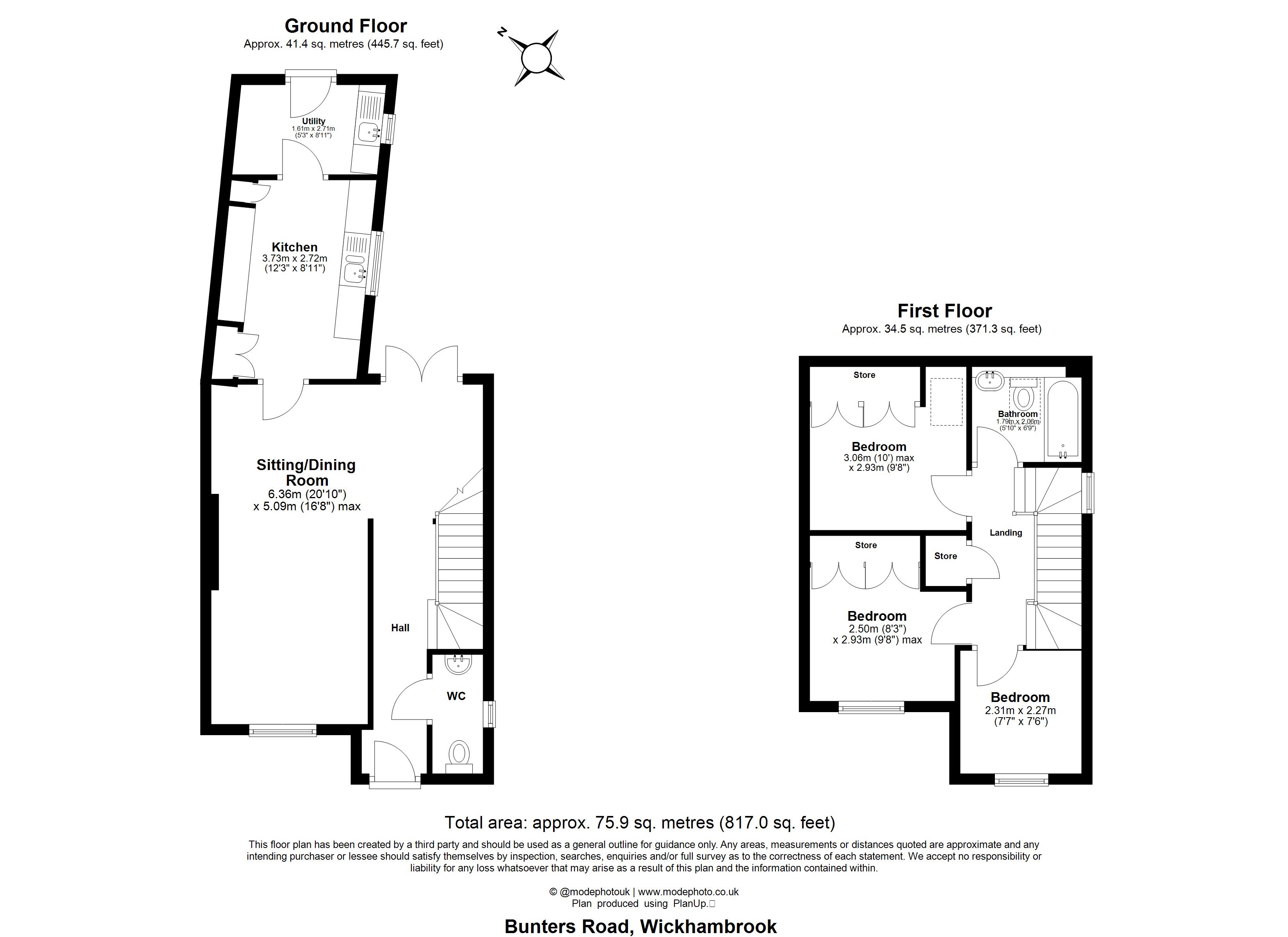 The Beeches, 1a, Bunters Road, Newmarket floorplan