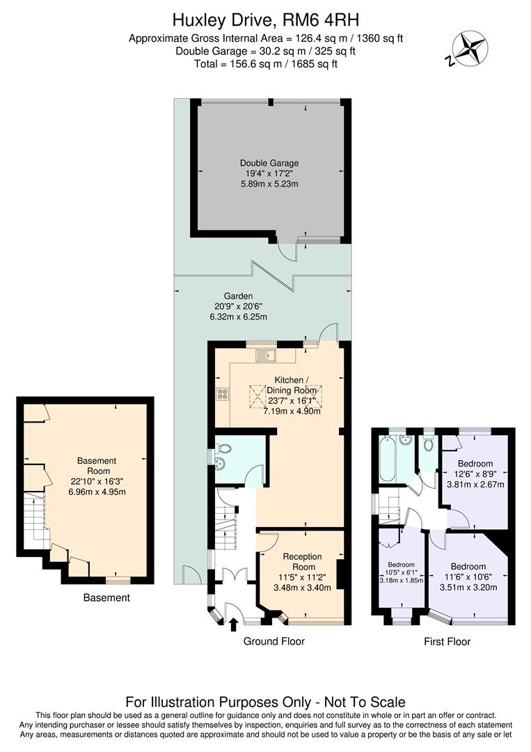 28, Huxley Drive, Romford floorplan