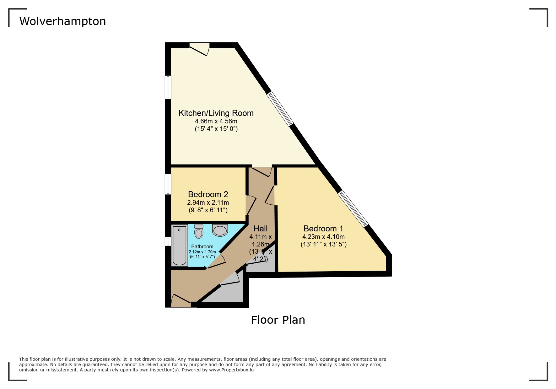 87, Tempest Street, West Midlands floorplan