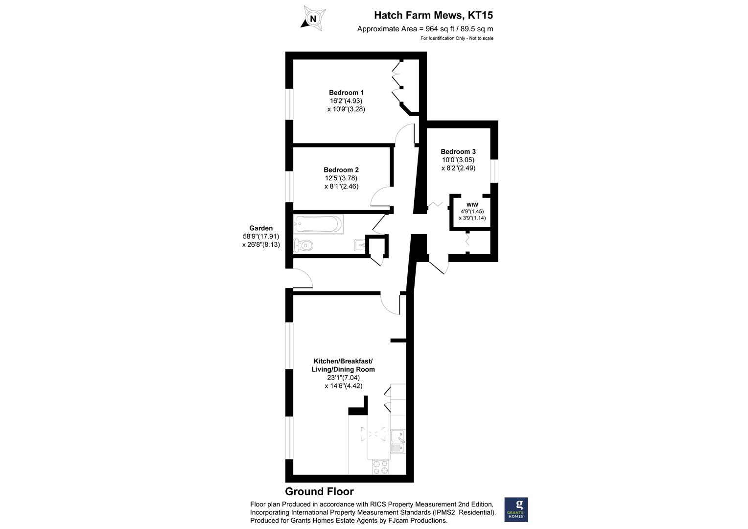 1, Hatch Farm Mews, Addlestone floorplan