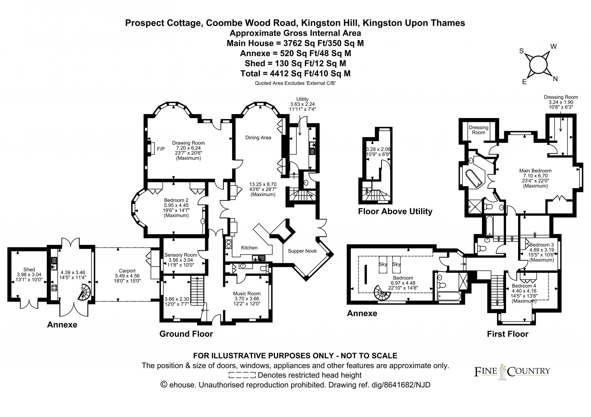 Coombe Wood Road, Kingston upon Thames floorplan