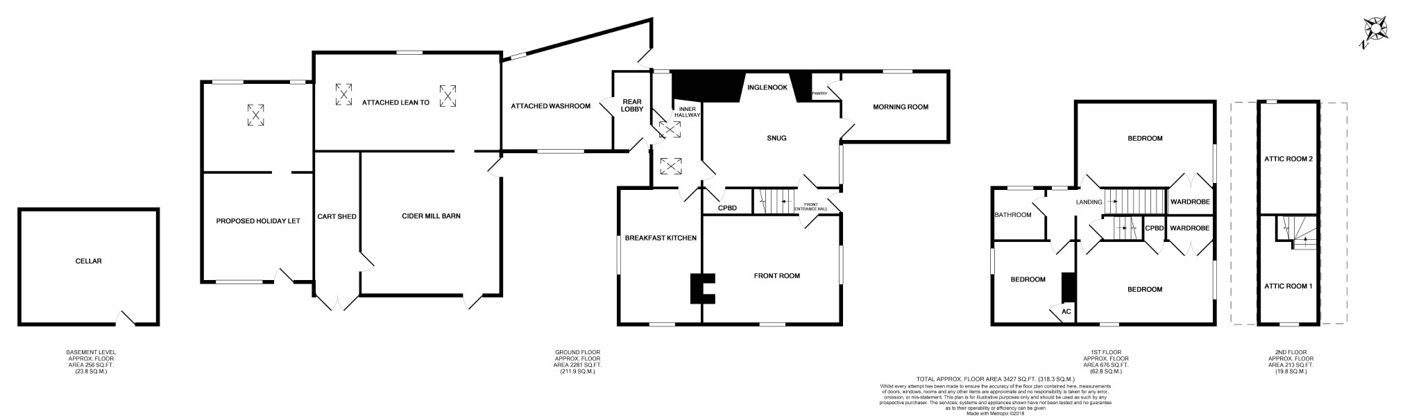 4 Bedrooms Detached house for sale in Putley, Ledbury, Herefordshire HR8