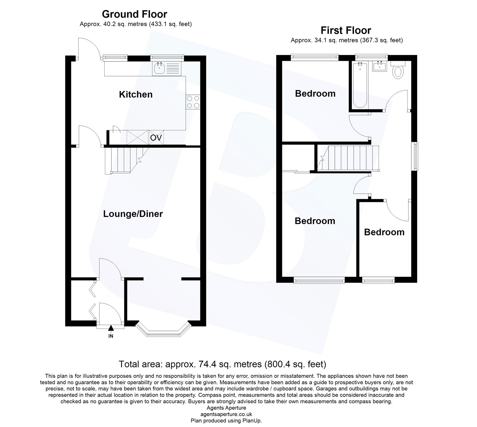 33, Copperfields Way, Romford floorplan