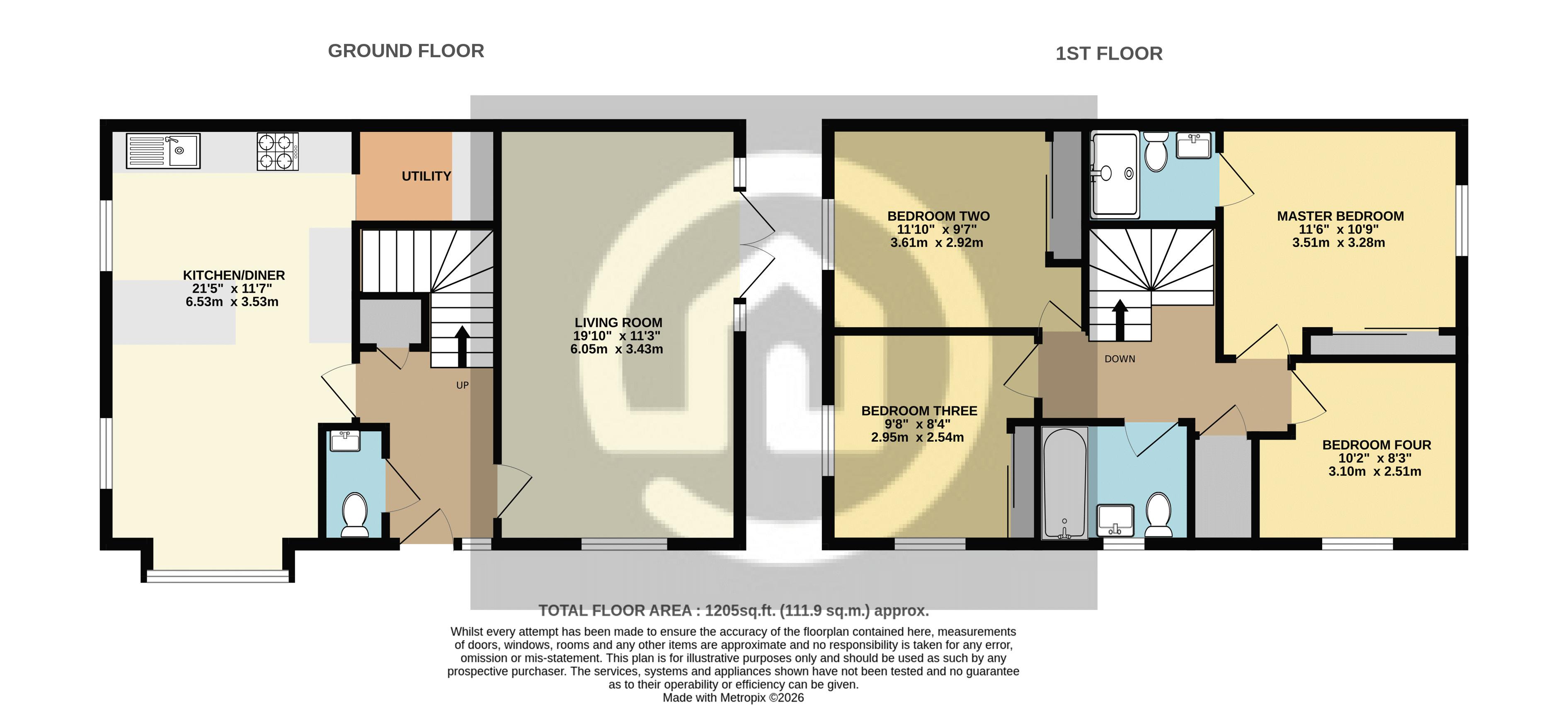 Hepher Close, Bedford floorplan