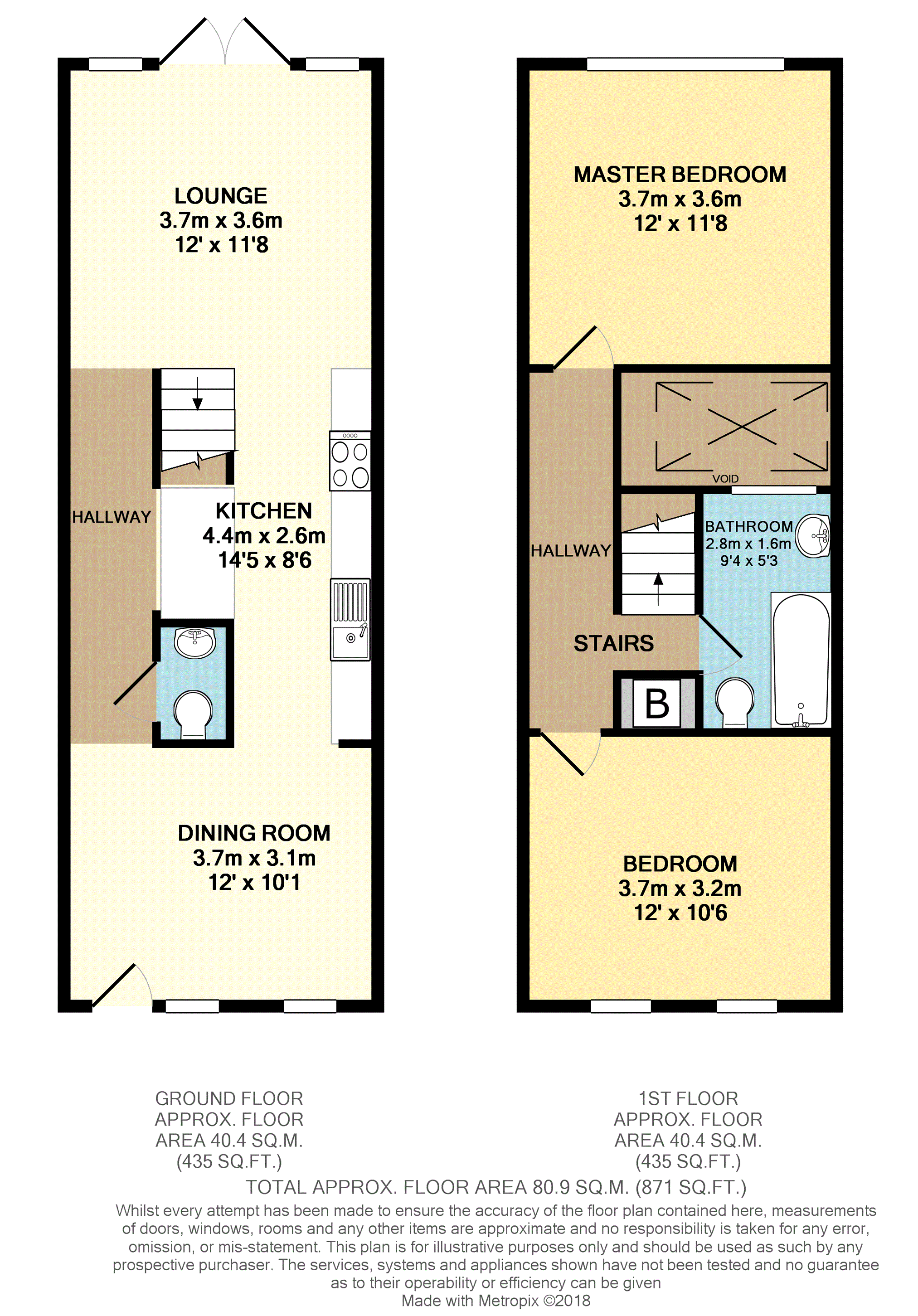 2 Bedrooms End terrace house for sale in Brickcroft Hoppit, Harlow CM17