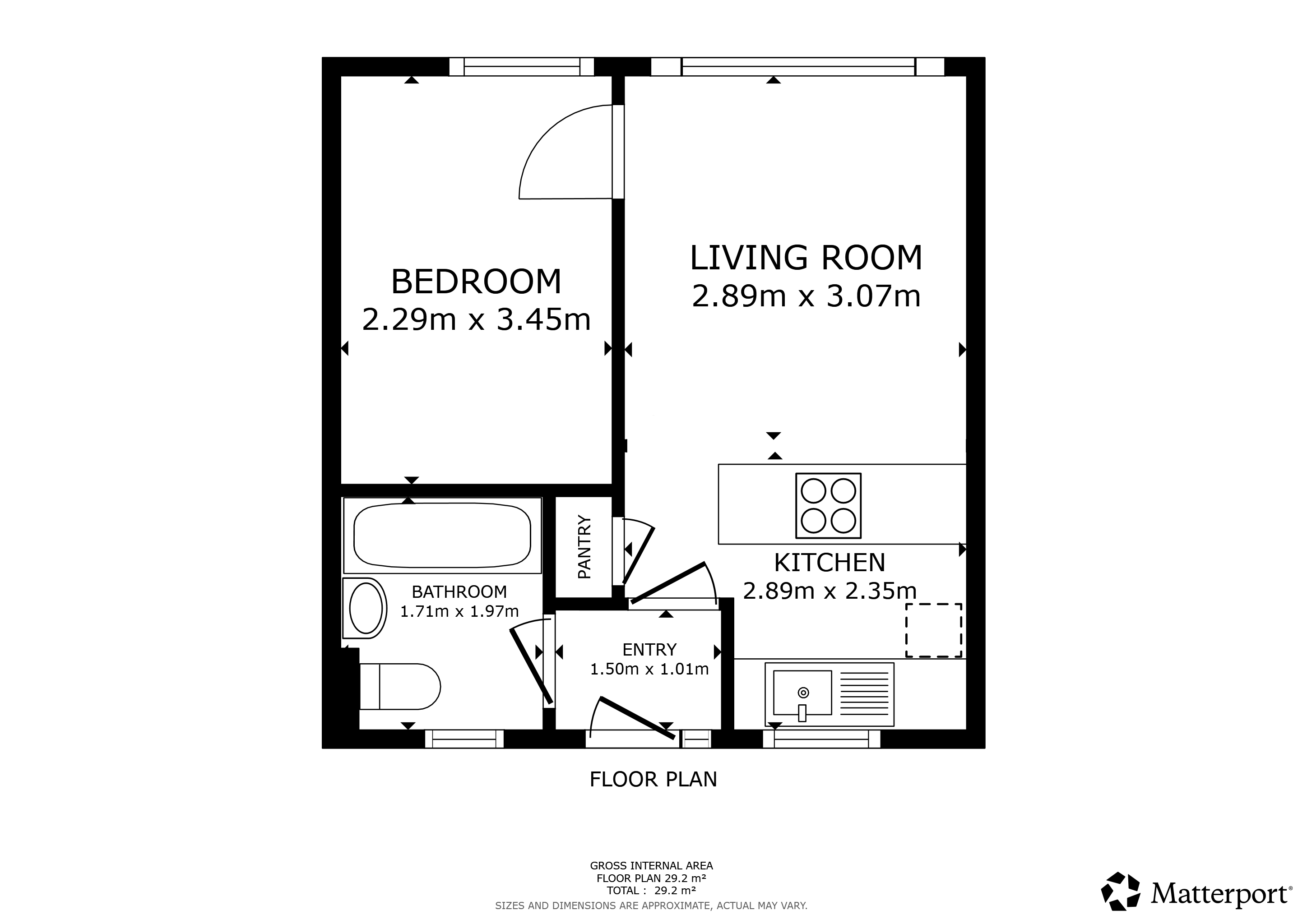 29, Kearsley Close, Seaton Delaval floorplan