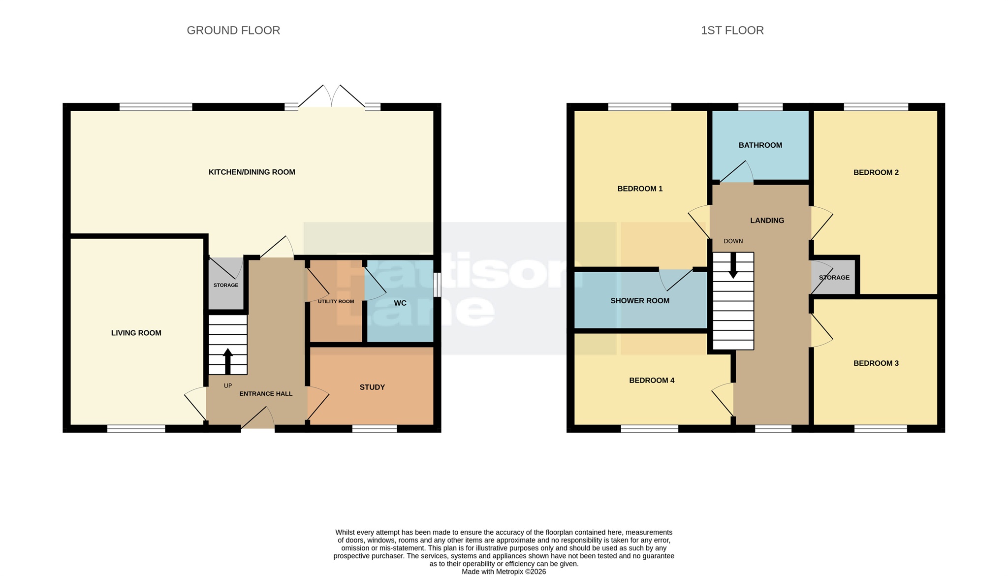 Eyam Close, Kettering floorplan