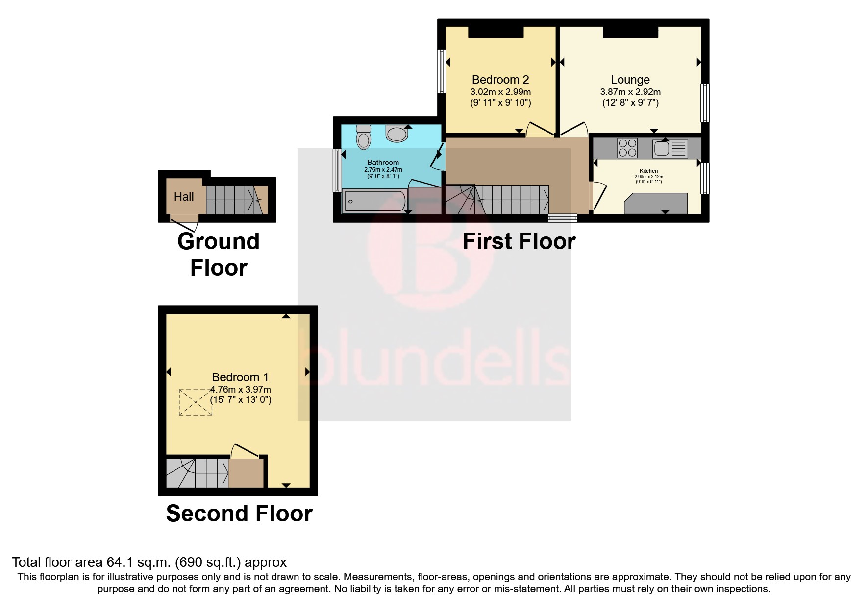 Boythorpe Road, Chesterfield, Derbyshire S40, 3 bedroom semidetached