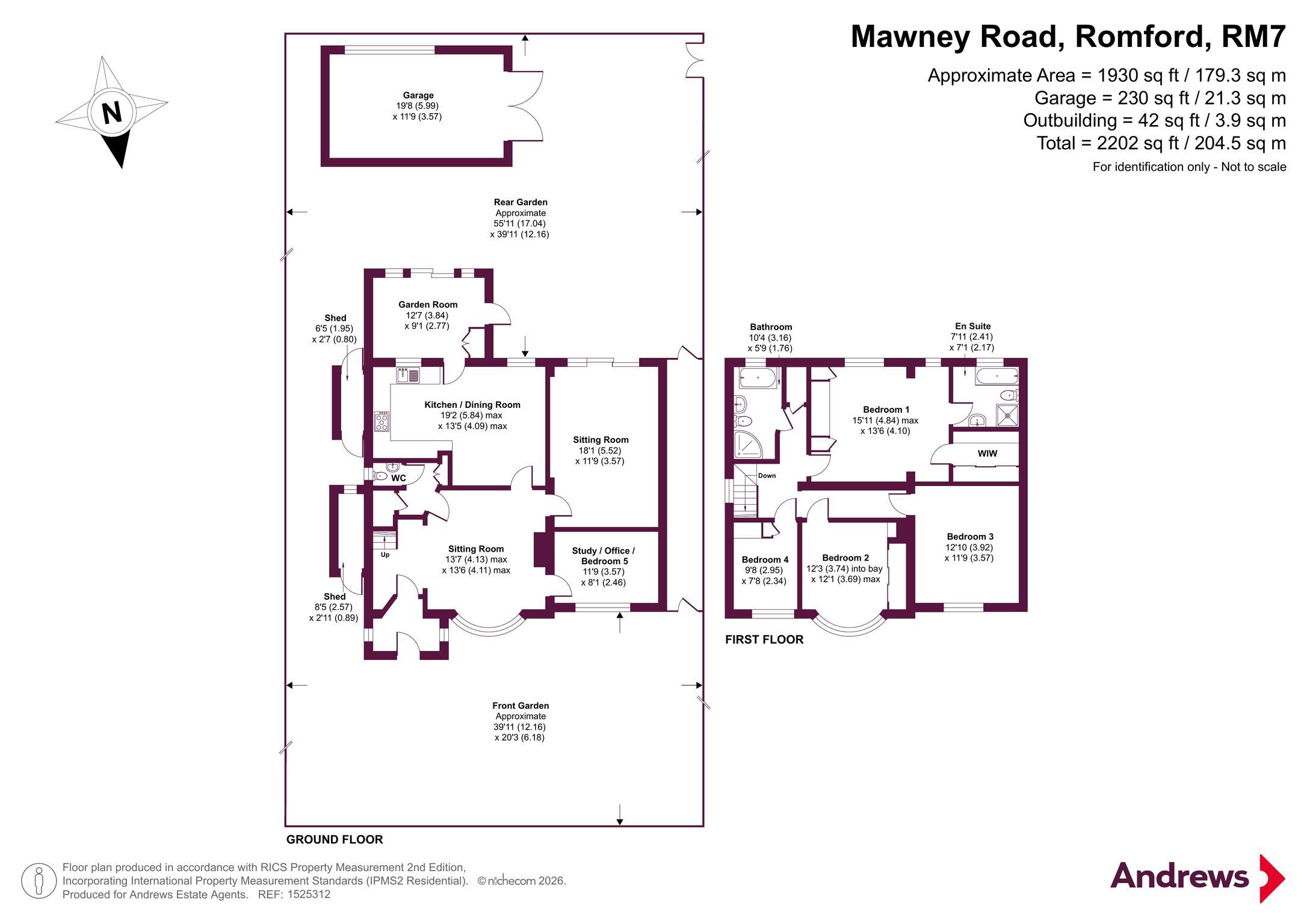 59, Mawney Road, Romford floorplan