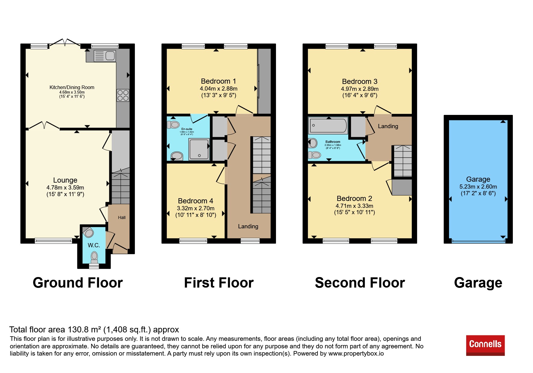 49, Grampian Place, Stevenage floorplan