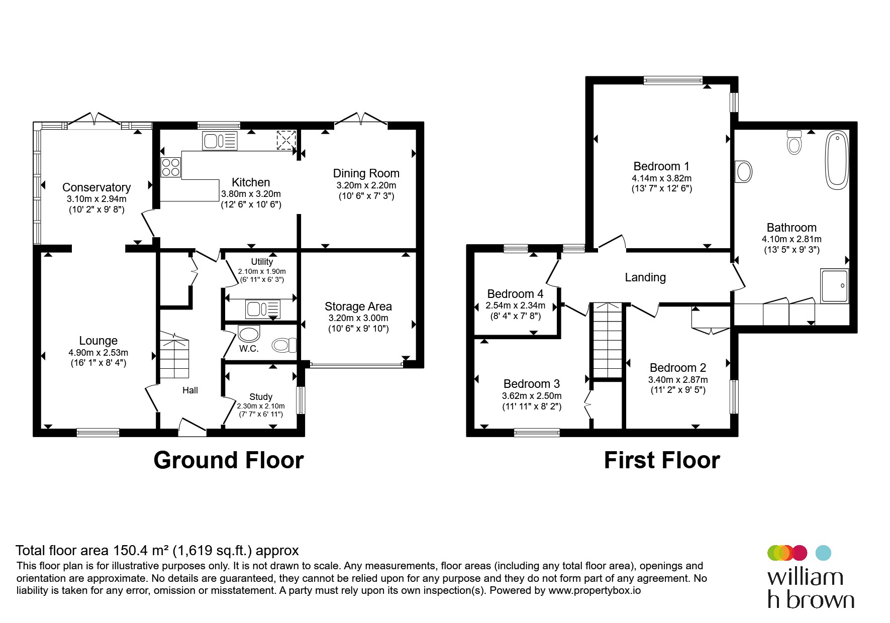 22, Bendlowes Road, BRAINTREE floorplan