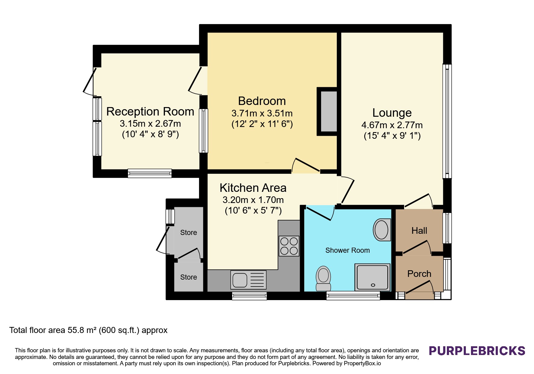 37, Park Lane, Wednesbury floorplan