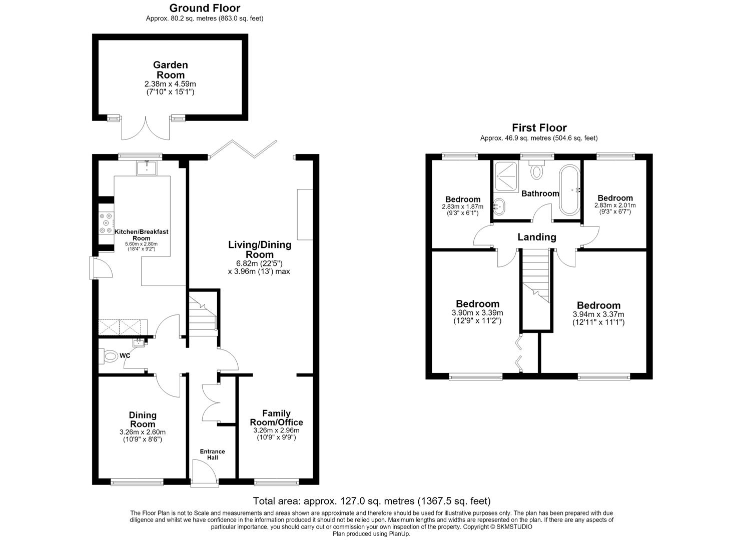 25, Hunting Gate, Hemel Hempstead floorplan