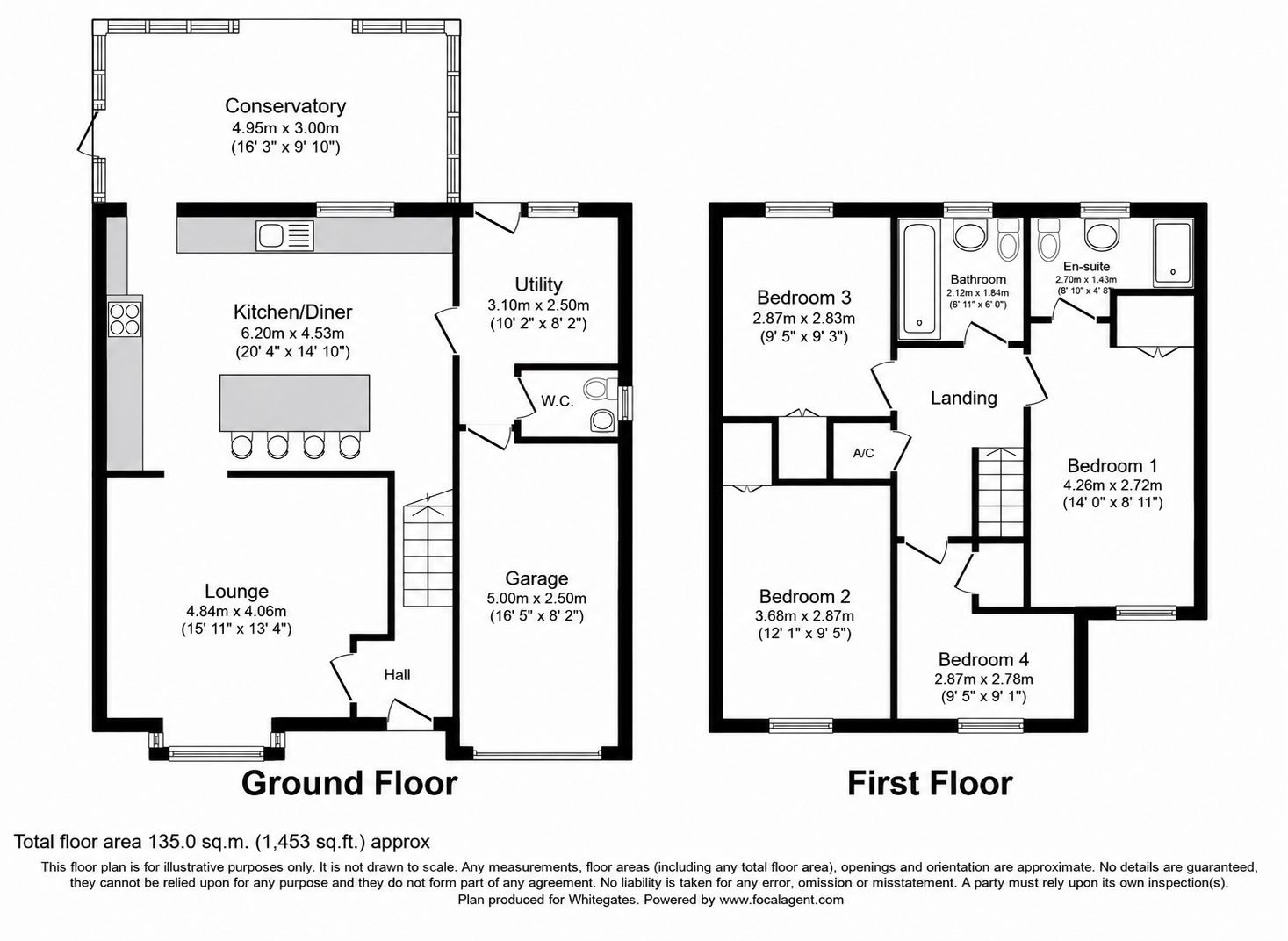 19, Charlcote Crescent, Cheshire floorplan