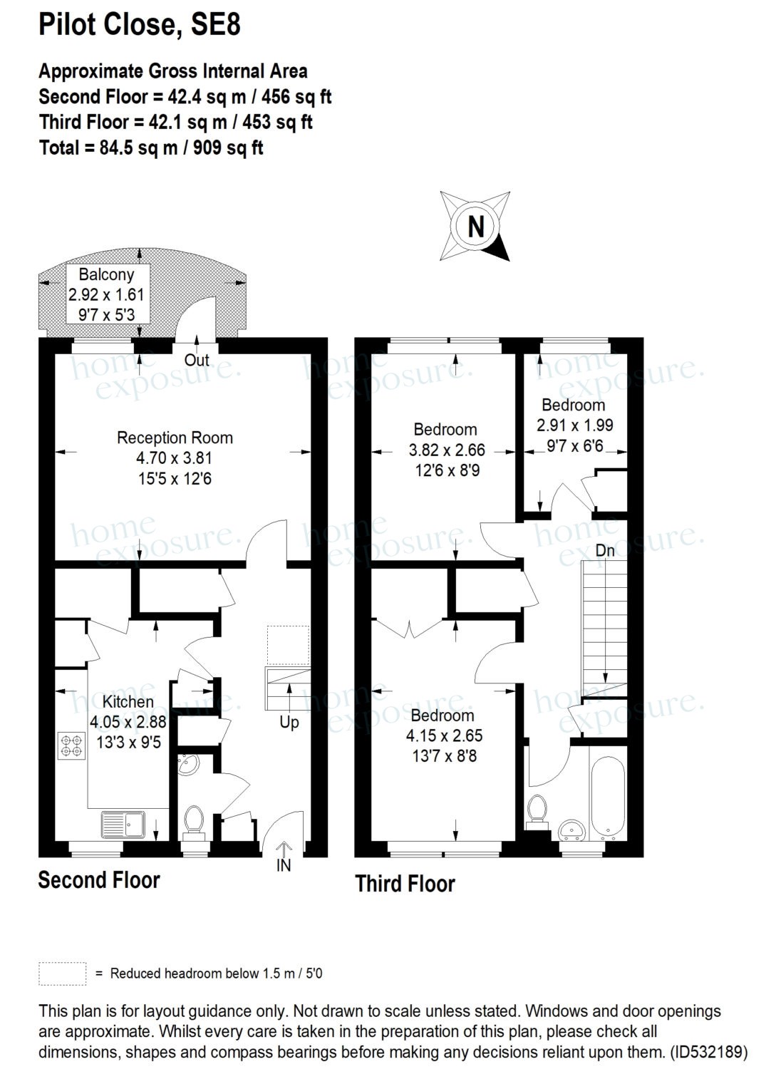 3 Bedrooms Flat for sale in Pilot Close, London SE8