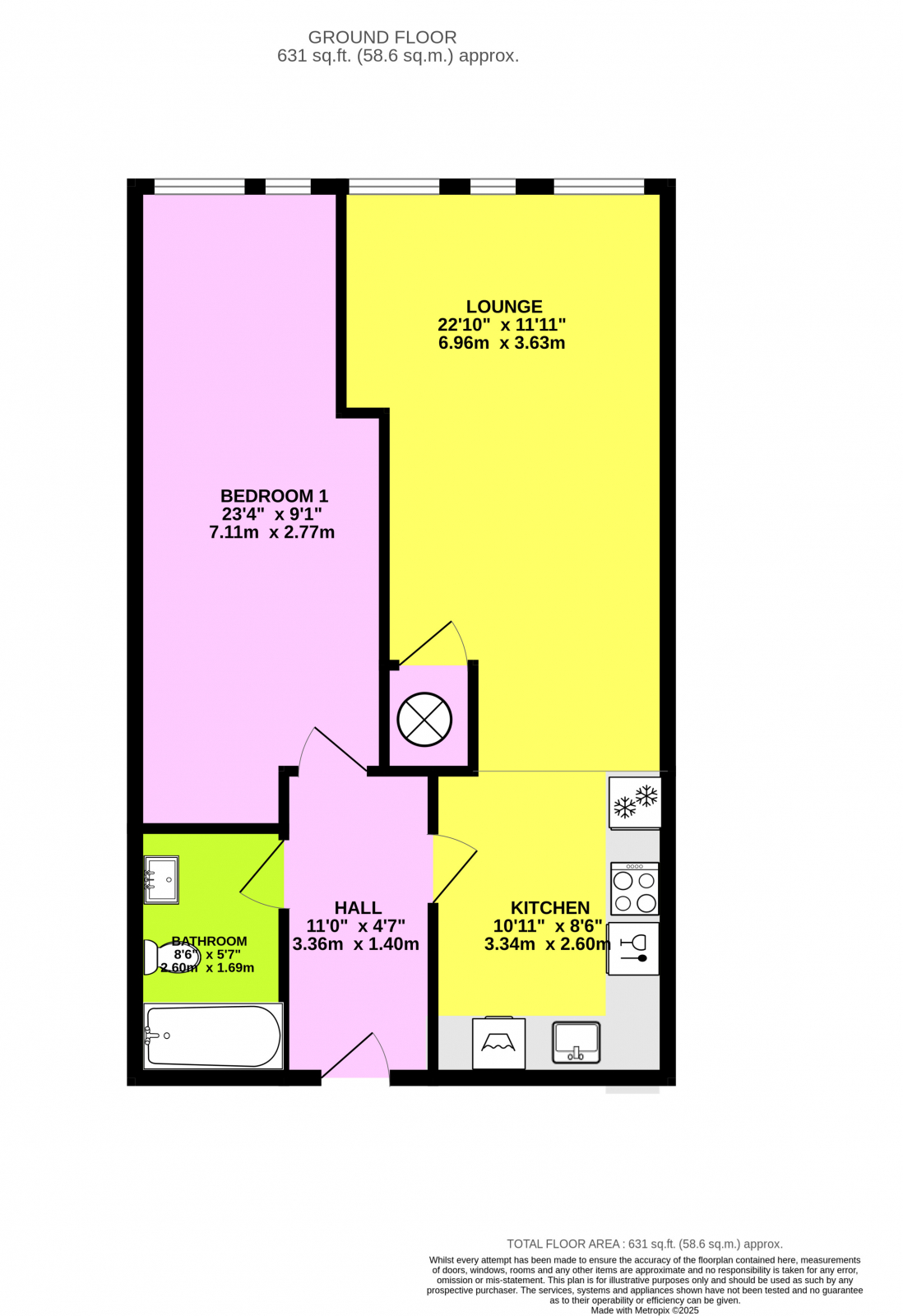 Flat 3, 199-203 High Street, Southend-on-Sea floorplan