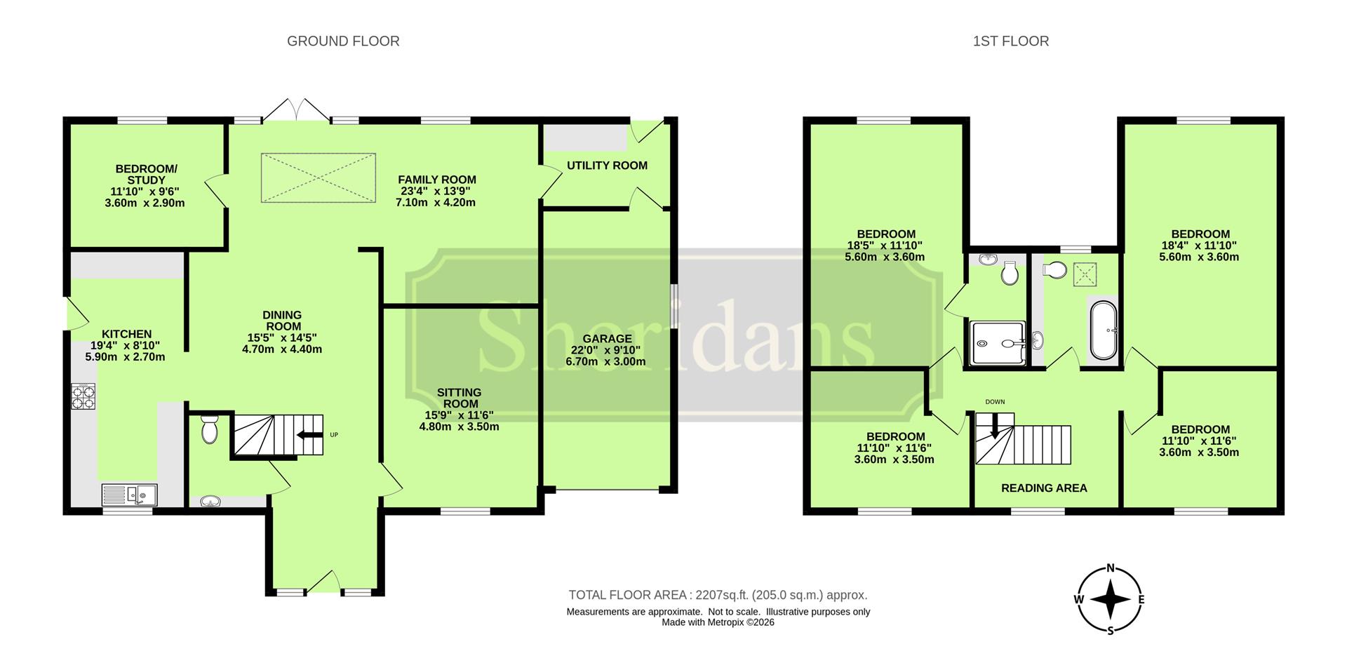 19, Brettenham Road, Stowmarket floorplan