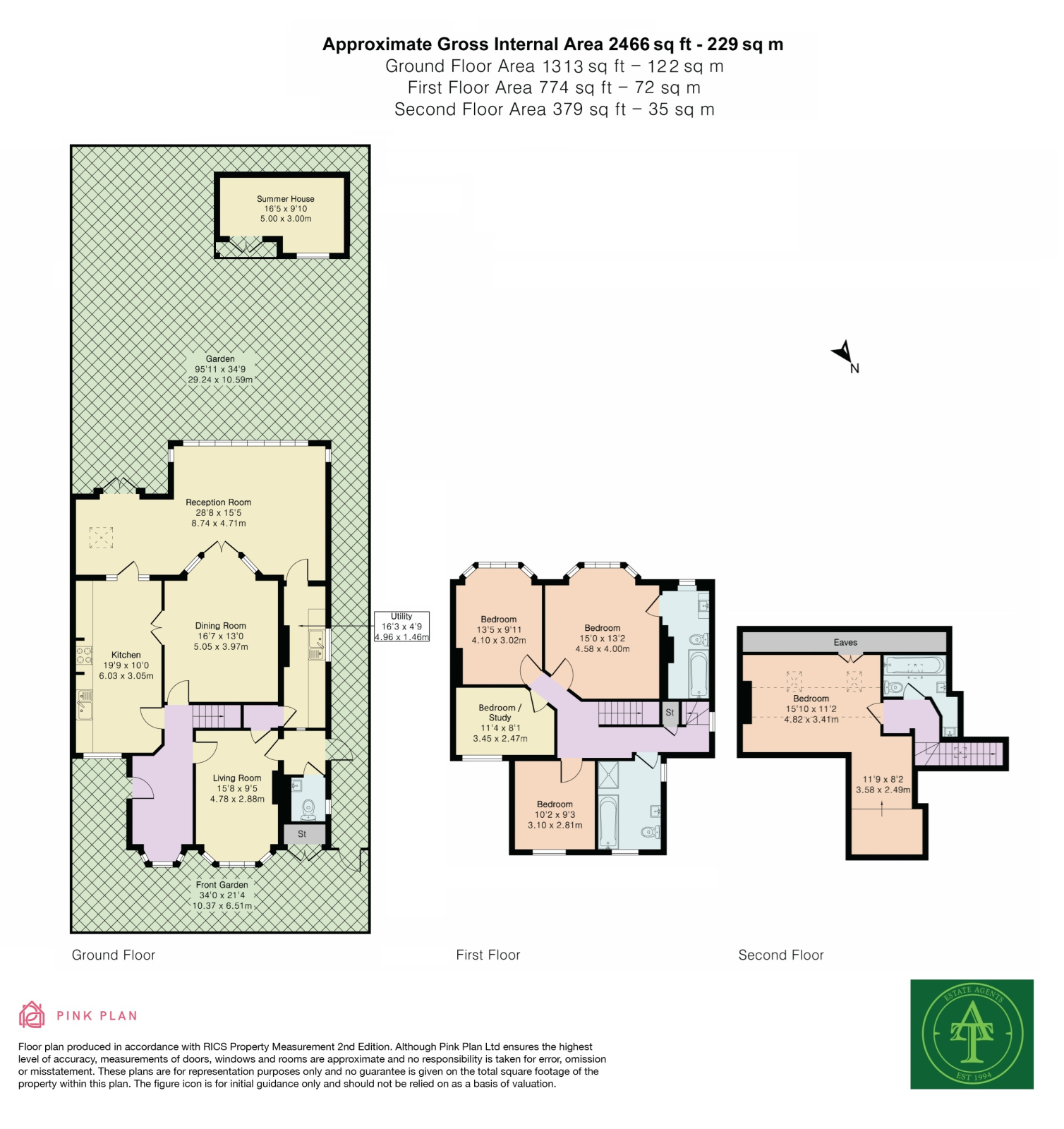 Meadway, Southgate, London, N14 floorplan