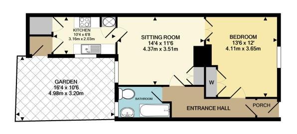 Forge Cottage, Ansell Road, Dorking floorplan
