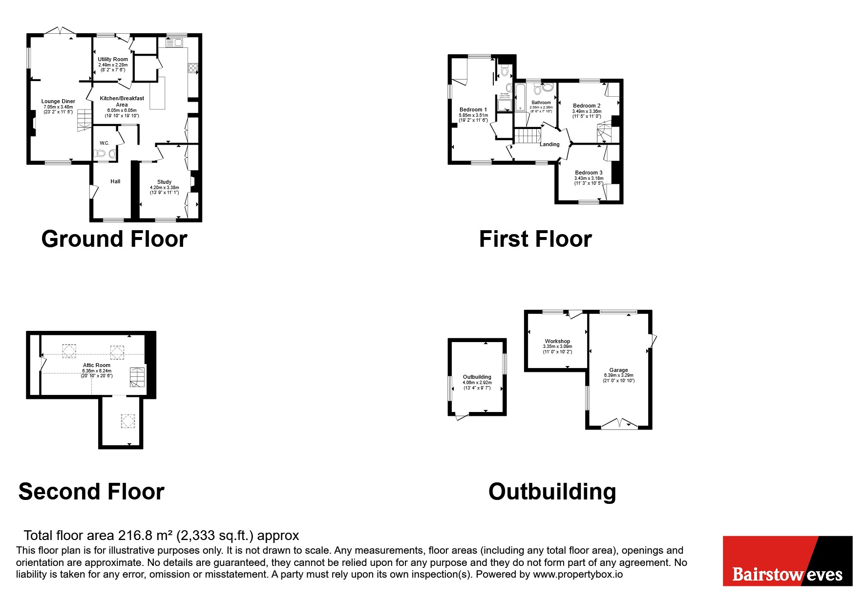 1 Goldstone Court Cottages,, Cop Street Road, Kent floorplan