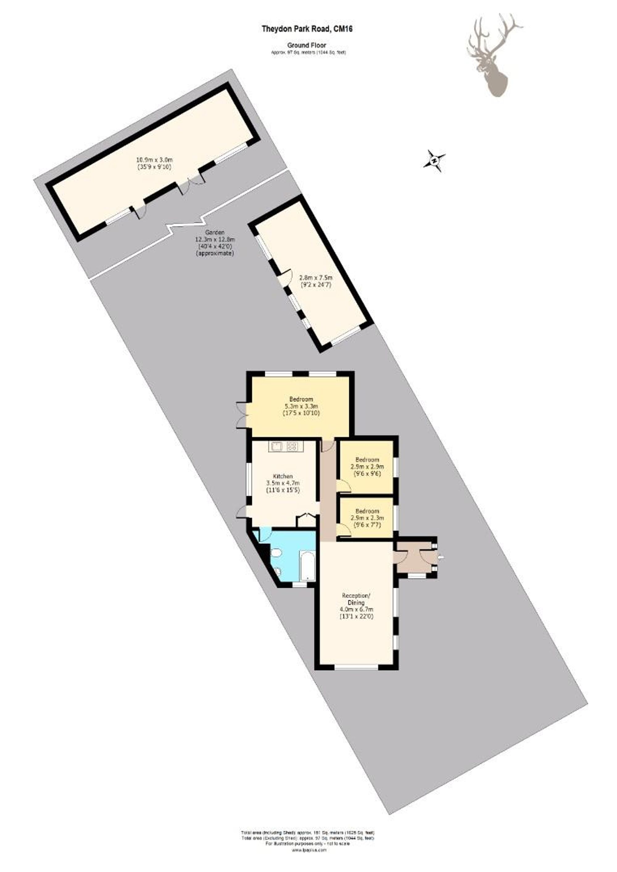 Auchinleck Theydon Park Road, Epping floorplan