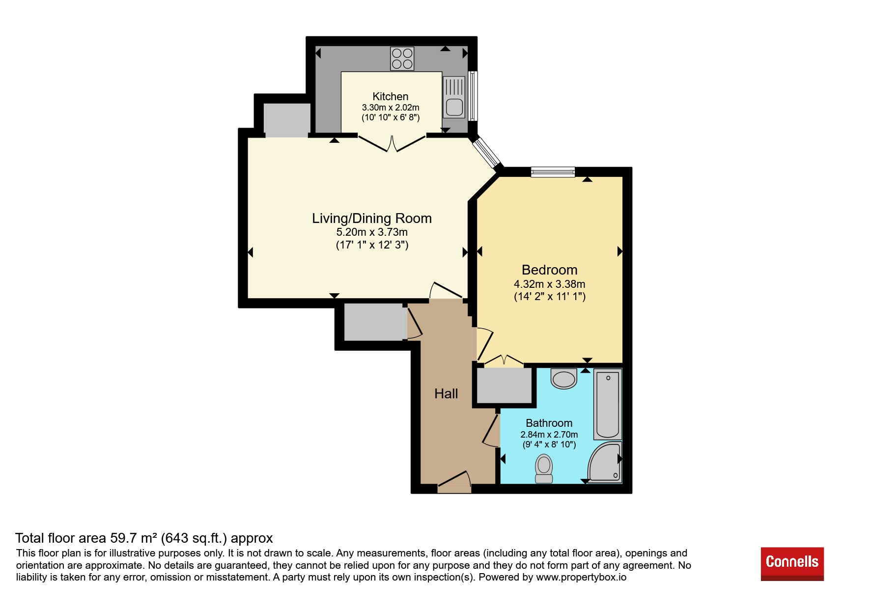 Massetts Road, Horley floorplan