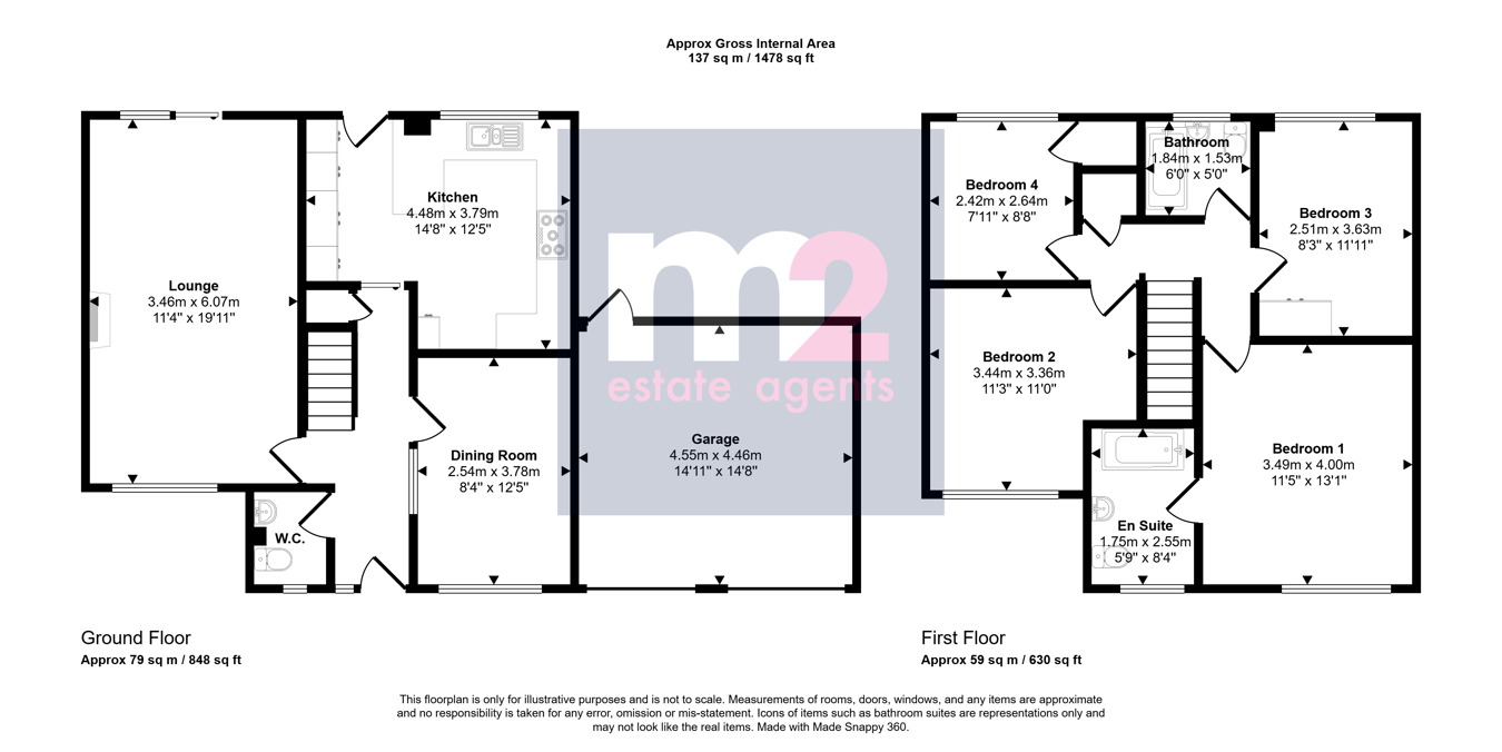 10, Castle Oak, Usk floorplan